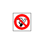 DT027 - Zákaz kouření - symbol