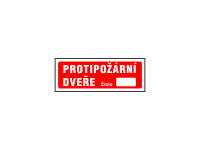 POZ26e - Protipožární dveře číslo: ..... 