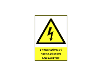 0124 - Pozor světelný obvod zůstává pod napětím!