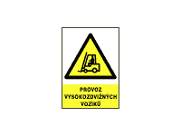 1199c - Provoz vysokozdvižných vozíků