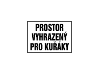 4202tb - Prostor vyhrazený pro kuřáky
