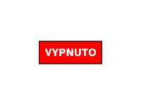 6103R - Vypnuto (červenobílá)