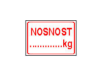 DP01 - Nosnost...........kg