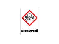 GHS06 - Toxické látky - nebezpečí 