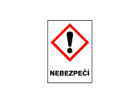 GHS07 - Dráždivé látky - nebezpečí