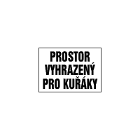 4202tb - Prostor vyhrazený pro kuřáky