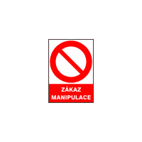 5999f - Zákaz manipulace