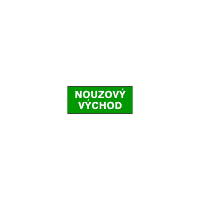 7814d.L - Nouzový východ (text)