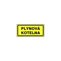 7999Y - Plynová kotelna (žlutočerná)