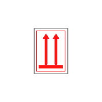 BZ11a - Značka - touto stranou nahoru č.11 (červený tisk)