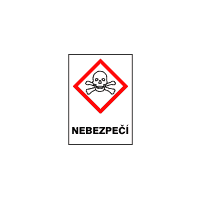 GHS06 - Toxické látky - nebezpečí