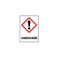 GHS07 - Dráždivé látky - varování