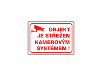 4202tc - Objekt je střežen kamerovým systémem