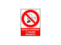 4203 - Zákaz kouření v celém objektu 