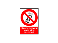 5999h - Zákaz používání mobilních telefonů