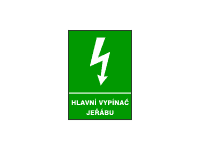 6132d - Hlavní vypínač jeřábu 