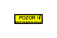 DT015 - Pozor! Nekryté elektrické spoje 