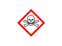GHS06 - Toxické látky - symbol